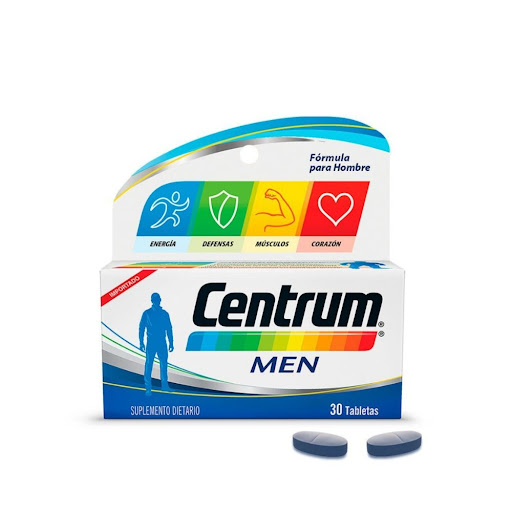 Centrum Men x 30 Tabletas Pfizer / Front