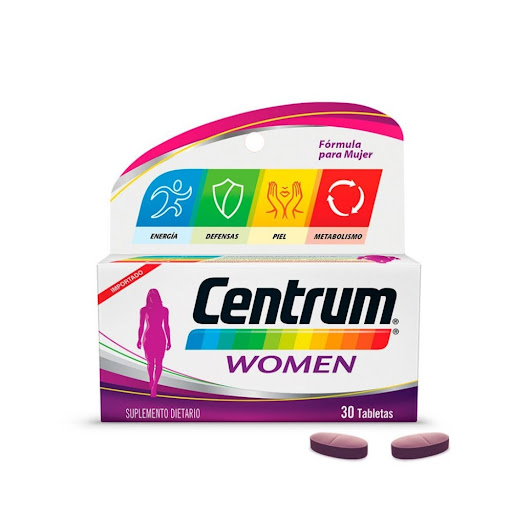 Centrum Women x 30 Tabletas Pfizer / Front