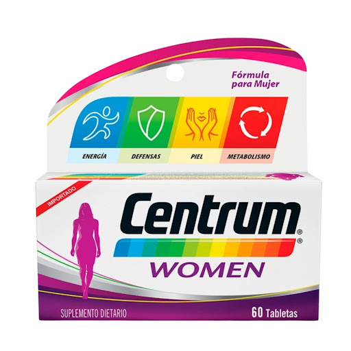 Centrum Women x 60 Tabletas Pfizer / Front