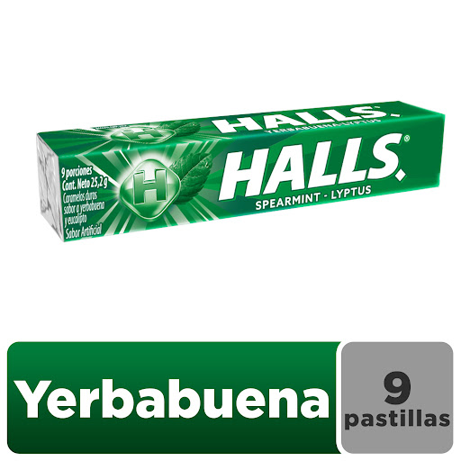 Caramelo Yerbabuena Lyptus x 9 Halls