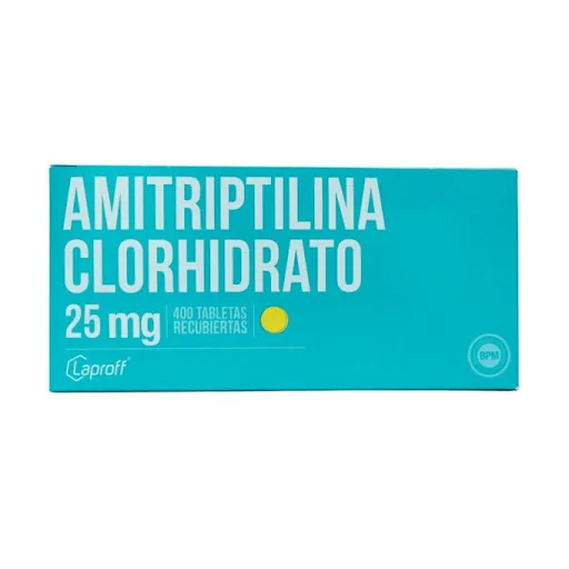 Amitriptilina 25MG x 30 Tab Memphis