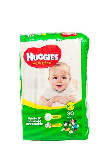 Pa Ales Active Sec Talla M x 30 Und Huggies
