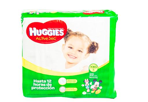 Pañales Huggies Talla Xxg Active Sec Xtra-flex Paq x 30 Unds Dimassi