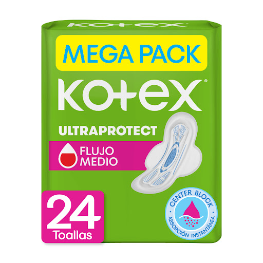 Toallas Sanitarias Kotex Ultraprotect x 24 Unidades Dimassi