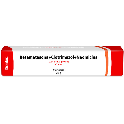 Betametasona+clotrimazol+neomicina Crema 20G