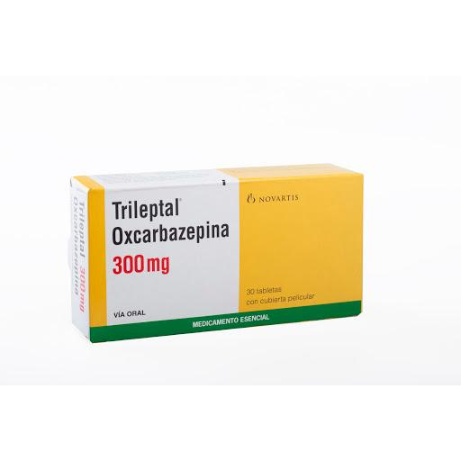 Trileptal 300MG x 30 Tabletas Novartis / Front
