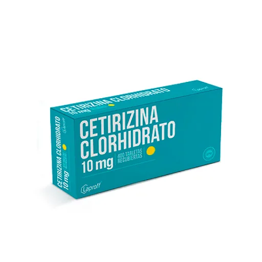 Cetirizina 10MG x 10 Tabletas Blister
