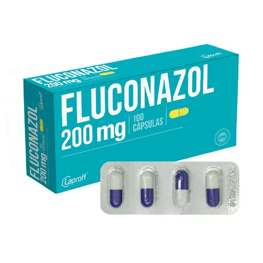 Fluconazol 200MG x 4 Capsulas Blister