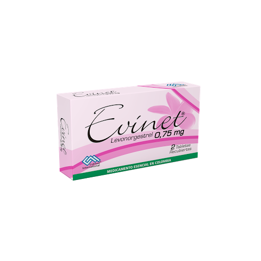 Evinet 0.75MG x 2 Tabletas Colmed