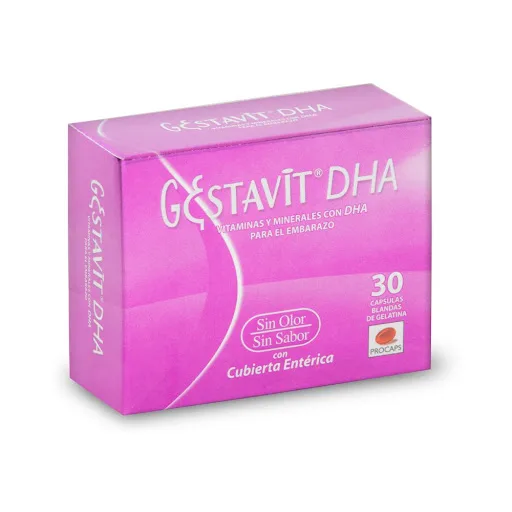 Gestavit Dha x 30 Cap Blandas Vivax Calox