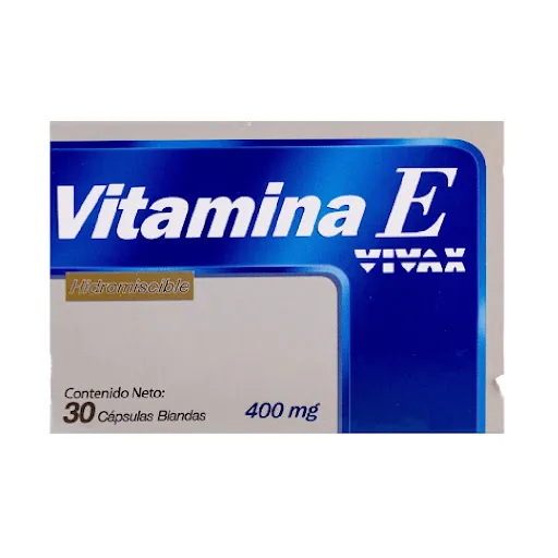 Vitamina E 400 UI x 10 Capsulas Colmed
