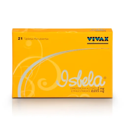 Isbela 2MG/0,035MG x 21 Tabletas Recubiertas Vivax