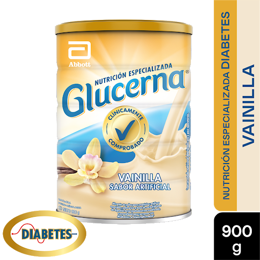 Glucerna Vainilla Polvo x 900GR Abbott / Fronte
