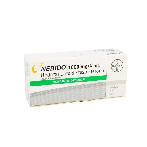 Nebido 1000MG 4ML Sol Inyectable I M x 4ML Grunenthal Front