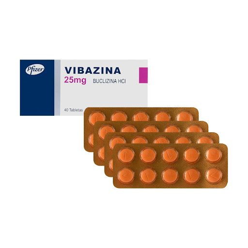 Vibazina 25MG Bliters x 10 Tabletas Pfizer / Front