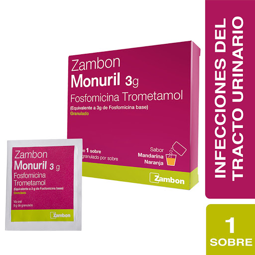 Monuril 3G (Fosfomicina Trometamol) Sabo