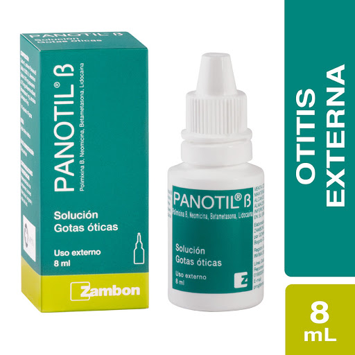 Panotil B Solucion Gotas Oticas x 8ML Zambon