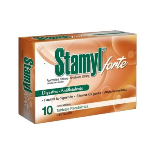Stamyl Forte 300MG/100MG x 20 Tabletas F