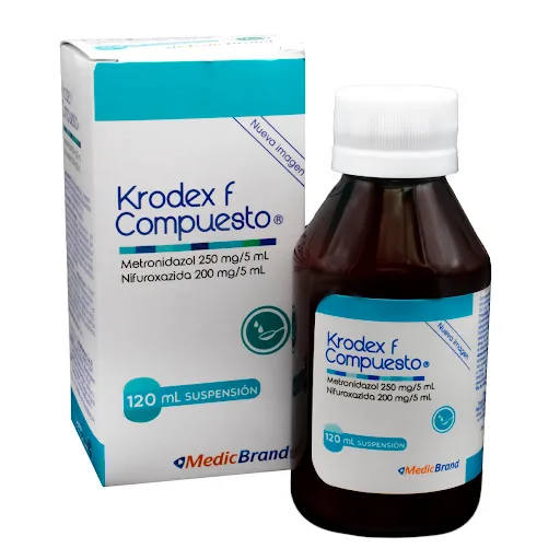 Krodex F Compuesto Suspension 250MG 200MG x 120ML Medicbrand