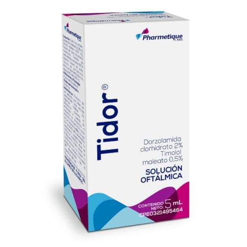 Tidor Dorzolamida2%-maleato 0.5% Pharmatique