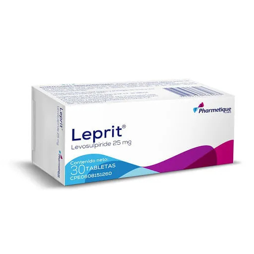 Leprit x 30 Tab Levosulpiride 25 MG Pharmetique