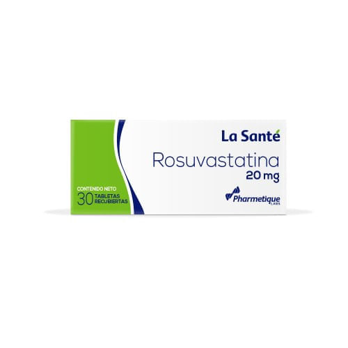 Rosuvastatina 20 MG x 30 Tab la Sante