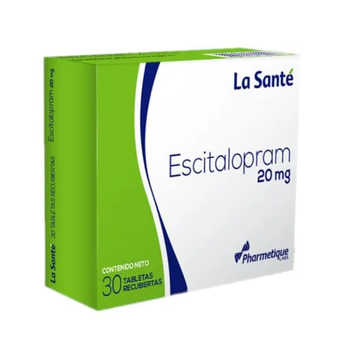Escitalopram 20MG x 30 Tab la Sante