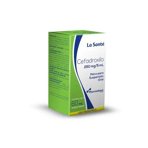 Cefadroxilo 250MG / 5ML Suspension x 60M