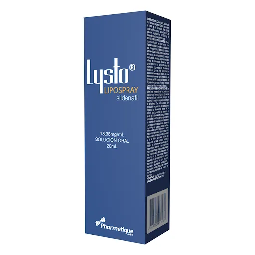 Lysto Lipospray 18 38MG ML Solucion Oral x 20ML Pharmetique Labs