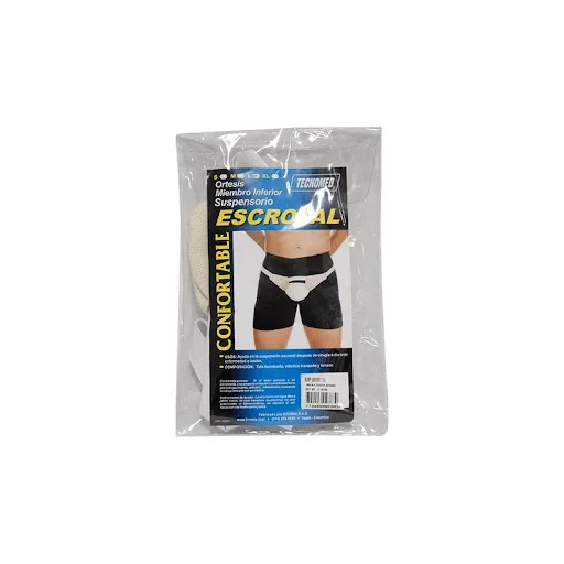 Suspensorio Escrotal Color Beige Talla S Fitness Tecnomed