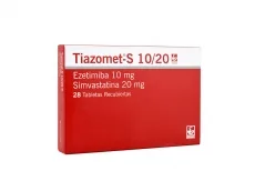 Tiazomets 10MG 20MG x 14 Tabletas Recubiertas Meyer Siegfried