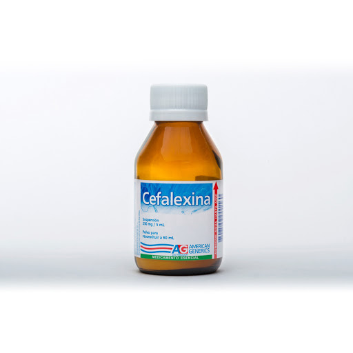Cefalexina 250MG/5ML Polvo para Suspension Oral x 60ML Innovacion Quimica Industrial / Front