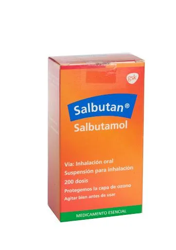 Salbutan 100MCG Dosis Inhalador x 200 Dosis Farma