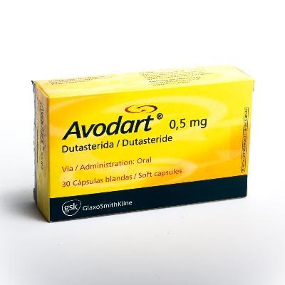 Avodart 0.5MG x 30 Capsulas Blandas Glaxosmithkine