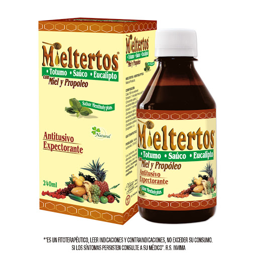 Mieltertos Jarabe x 240ML Natural Freshly / Front