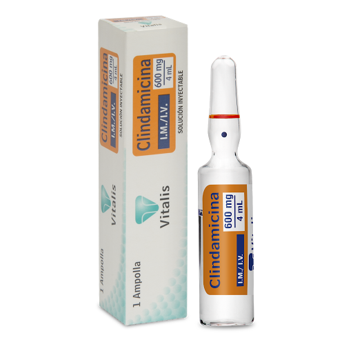Clindamicina 600MG/4ML I.m / I.v. Sol Iny x 4ML