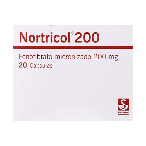 Nortricol 200MG x 20 Capsulas