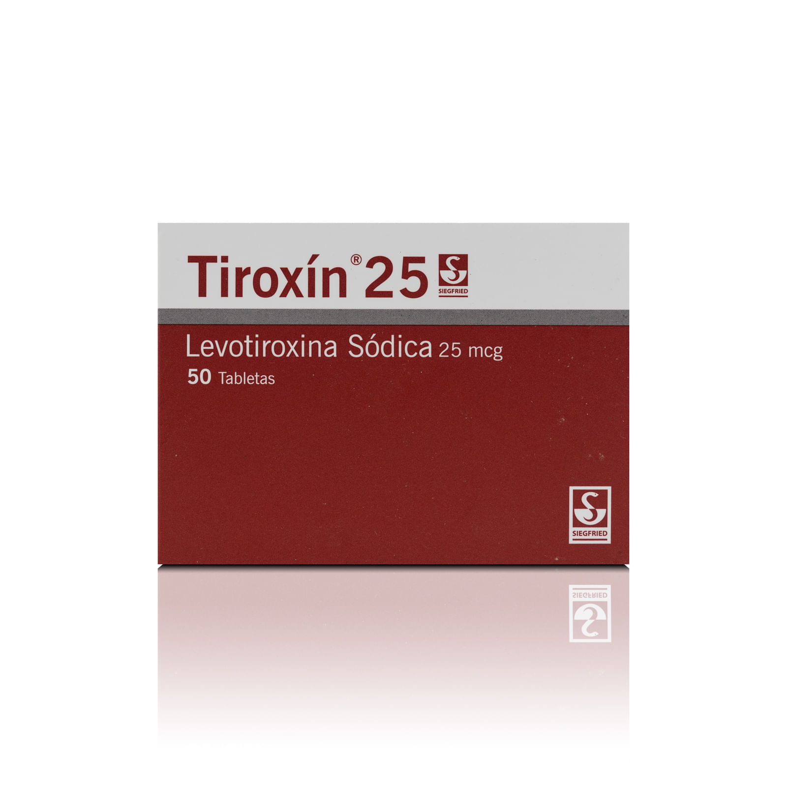 Tiroxin 25MCG x 50 Tabletas Meyer