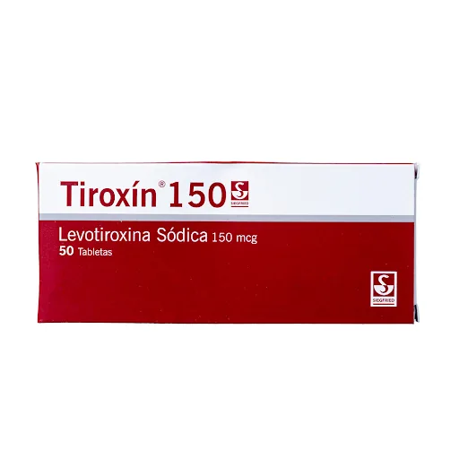 Tiroxin 150MG x 50 Tab Siegfried Levotir