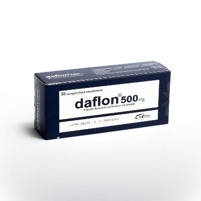 Daflon 500MG Blister x 15 Comp Recub Servier / Front