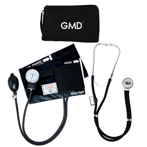 Tensiometro Manual con Fonendoscopio (Negro) Gmd