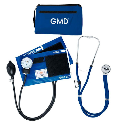 Tensiometro Manual con Fonendoscopio (Azul Cielo/ Ceruleo) Gmd