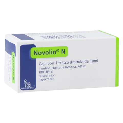 Insulina Novolin Insulex N Ampolla 100UI ML x 10ML Novo Nordisk
