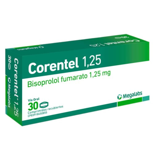 Corentel Bisoprolol Fumarato 1,25MG Megalabs
