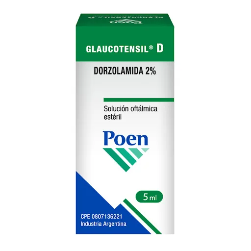 Glaucotensil D Dorzolamida 2% 5ML Mega Labs