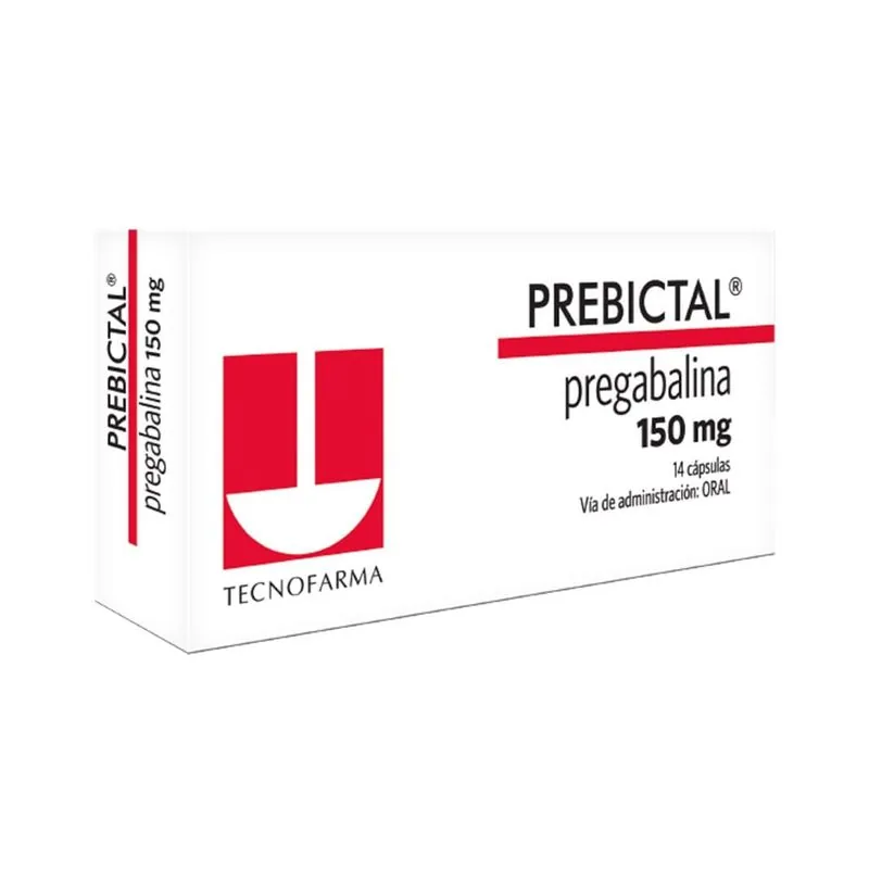 Prebictal x 14 Cap Pregabalina 150 MG Cofasa