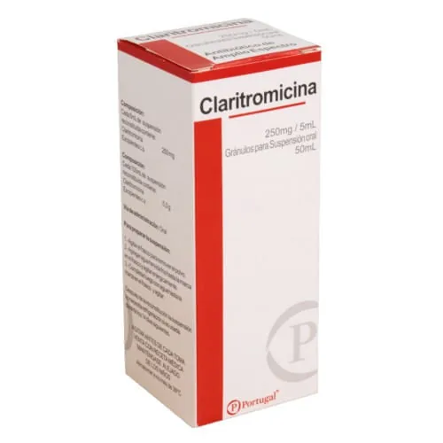 Claritromicina 250MG/5ML X50ML