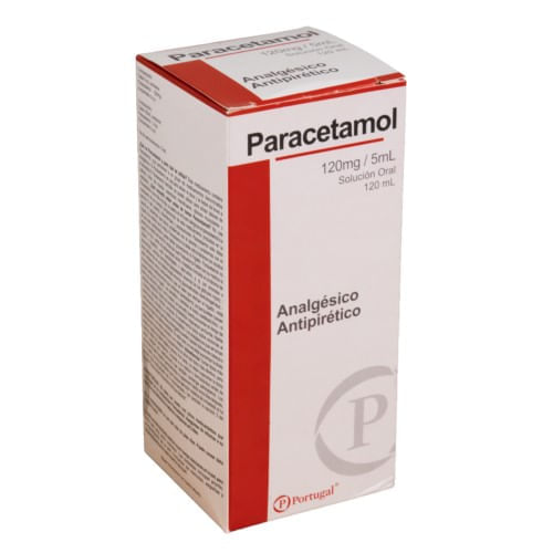 Paracetamol Jarabe 120MG/5ML 120ML Portugal