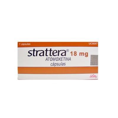 Strattera 18MG x 7 Capsulas Lilly
