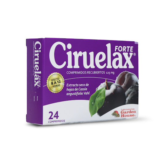 Ciruelax Forte 125MG x 24 Comprimidos Garden House